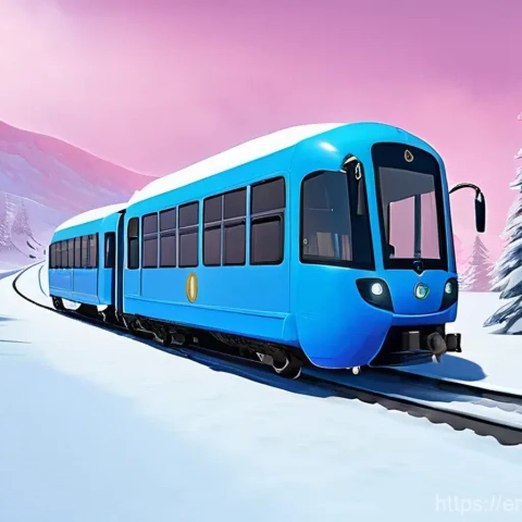 띠띠뽀 특별판 에피소드 - **A Brave Journey Through a Snowstorm**
    **Prompt:** A vibrant animated scene in a 3D cartoon sty...