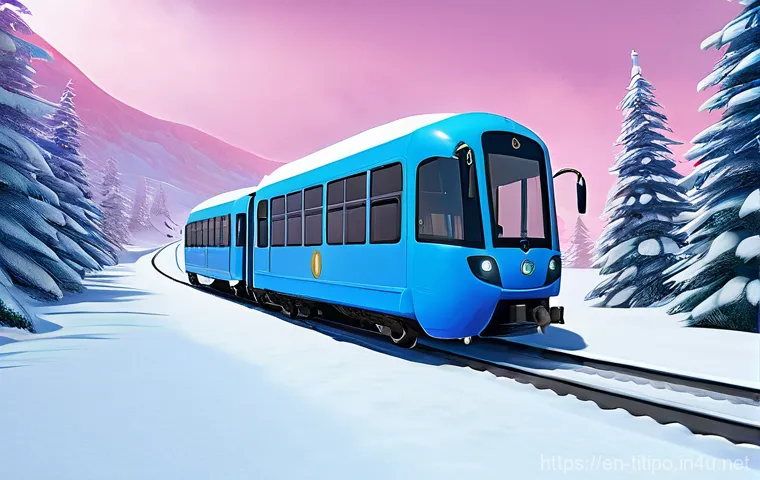 띠띠뽀 특별판 에피소드 - **A Brave Journey Through a Snowstorm**
    **Prompt:** A vibrant animated scene in a 3D cartoon sty...