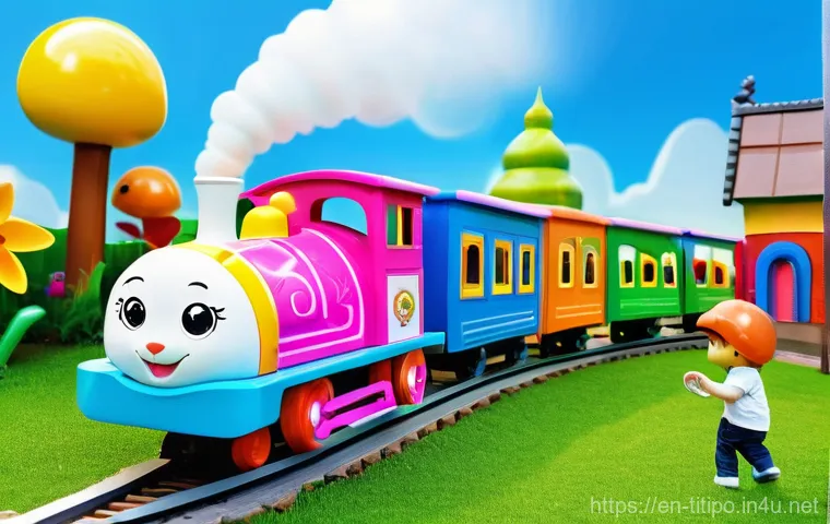 띠띠뽀 특별판 에피소드 - **A Brave Journey Through a Snowstorm**
    **Prompt:** A vibrant animated scene in a 3D cartoon sty...