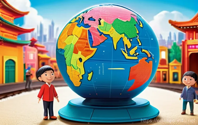 띠띠뽀 관련 영화화 가능성 - **Prompt:** A heartwarming and bustling scene set within a grand, beautifully designed Titipo Statio...